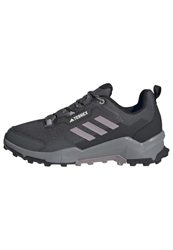 adidas Donna Terrex AX4 Hiking Shoes, Grey Six/Preloved Fig/Core Black, 37 1/3 EU