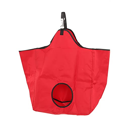 Saco de cavalo de tecido Oxford para cavalo Saco de armazenamento de alimentação portátil ao ar livr