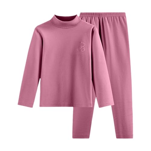 Vêtements de nuit bébé fille et garçon avec t-shirt manches longues et salopette à carreaux