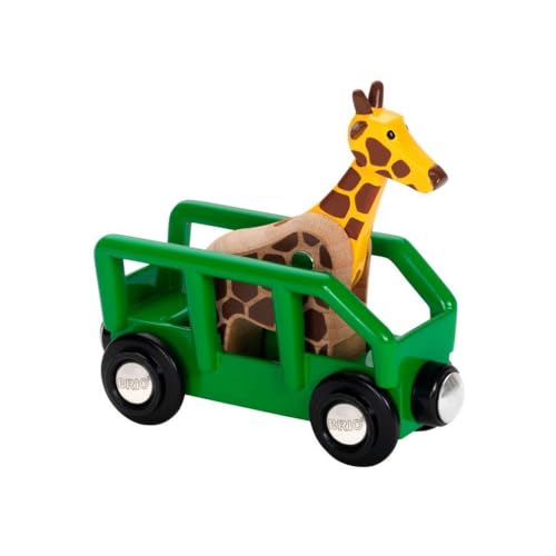 BRIO Giraffe and Wagon Train