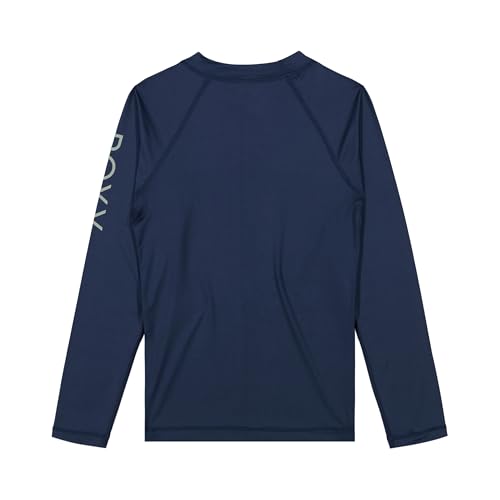 Roxy Girls' Long Sleeve Whole Hearted Rashguard Shirt, UPF 50+ Sun Protection, Quick Dry3