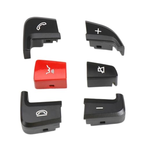 Bouton volant voiture Benz cassé résolu avec cet interrupteur droit noir rouge W205
