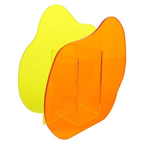 Healifty Ser Of 8 Acrylic Flower Vase Flower Bud Vase Dry Flower Vase Modern Vase For Table Makeup Brush Pen #TOP25