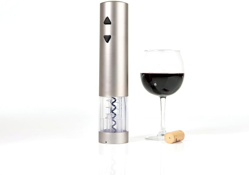 Miniatura 6 de Sharper Image Abridor de vino recargable con cortador de papel de aluminio