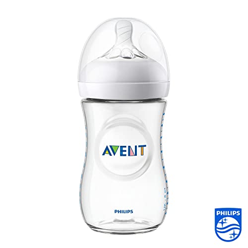 Philips Avent Natural Babyflasche mit Sauger für sanftes Füttern
