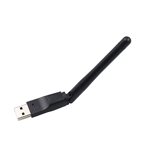 USB 2.0 WiFi Wireless Netzwerkkarte 150M 802.11 b/g/n LAN Adapter mit drehbarer Antenne für Laptop PC Mini Wi-Fi Dongle
