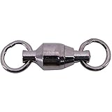 Spro Ball Bearing Swivel with 2 Welded Ring-Pack of 10 (NS Black, Size 4)