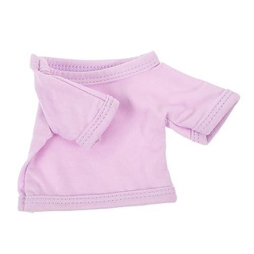 NAMOARLY Delicate Doll T Shirt Costume Soft Comfortable Doll Clothes for Stuffed Animal Decorative Dolls Present for Birthdays Holidays