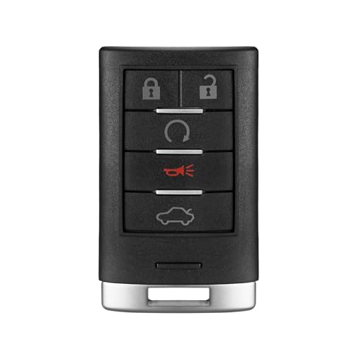 Kilessgo Key Fob Replacement for 2008-2015 Cadillac STS CTS M3N5WY7777A 315MHz 46 5 Buttons