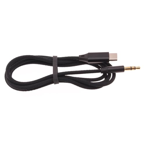 Cable Auxiliar USB C a Jack 3.5mm trenzado miniatura 1