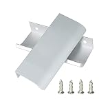 Schweek 10 Pack Modern Style Finger Edge Pull Furniture DrawerHandles Hidden Cabinet Kitchen Drawer
