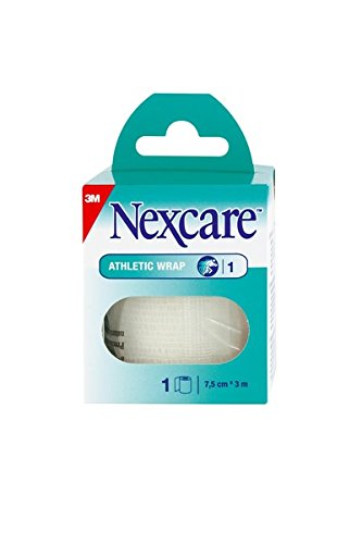 Nexcare 179292.1 - Venda cohesiva blanca, 3 m x 7,5 cm