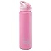 Laken Summit Bottiglia d'Acqua Doppia Parete Borraccia Termica e Isolante in Acciaio Inox con Tappo Sportivo 750ml Rosa