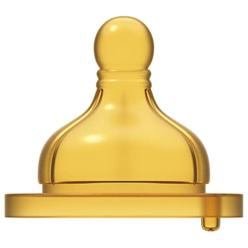 Chicco Tettarella Original Touch Flusso Pappa 6m+ 2 Pz, color Caucciu, 2 Unità