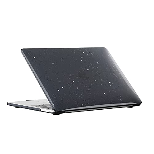 Carcasa MacBook Pro 13 antiarañazos negra con brillo para proteger tu portátil