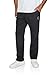 JACK & JONES Jogginghose Herren lang JPSTKANE Landon Uncuffed SWT Pants Relaxed Fit Sporthose Trainingshose Freizeithose, Größe:L, Farbe:Black (12297454)