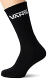 Vans Herren Crew (US 9-13, 3er-Pack) Socken, schwarz 2, Einheitsgröße