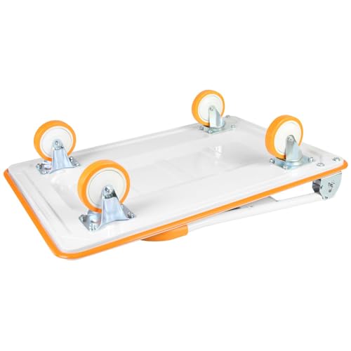 Carretilla plegable plataforma 660 lb capacidad 35.4 x 24 pulg miniatura 7