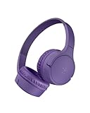 Belkin SoundForm Mini auriculares inalámbricos para niños con micrófono, on ear, 30 horas de autonomía y adhesivos, cascos supraaurales para enseñanza en línea y viajar, iPhone, iPad o Galaxy, Violeta Belkin SoundForm Mini auriculares inalámbricos para niños con micrófono, on ear, 30 horas de autonomía y adhesivos, cascos supraaurales para enseñanza en línea y viajar, iPhone, iPad o Galaxy, Violeta