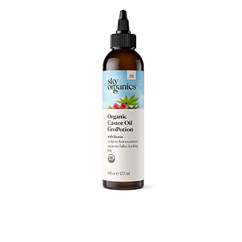 Sky Organics Organic Gropotion For Hair Usda Certified Organic To Strengthen, Lengthen & Condition, 6 Fl. Oz #TOP16