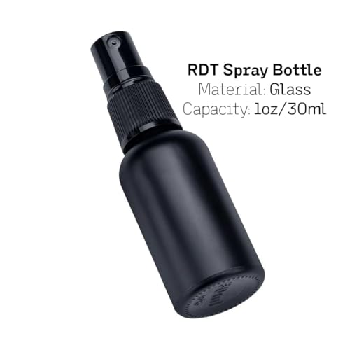 Upgraded 30g Coffee Beans Dosing Set, 30ml Glass RDT Spray Bottle, Ceramic Coffee Dosing Cup, Measuring Cup Hold Up to 30g Coffee, Ceramic Single Dosing Tray For Coffee