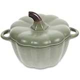 ABOOFAN Tazones De Postre De Calabaza Tazón Para Cocinar Cazuela De Sopa De Calabaza Plato De Sopa Delicado Tazón De Bocadillos Cazuela De Calabaza Sartén Con Tapa Cerámica