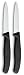 Produktbild Victorinox Swiss Classic, Obst- und Gemüsemesser Set, 2teilig, Extra Scharfe Klinge, Wellenschliff, 8 cm, Robuster Kunststoffgriff, Rostfreier Stahl, Schwarz