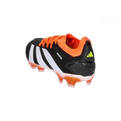 Botas de fútbol adidas Predator Pro MG negras y rojas para césped artificial 4