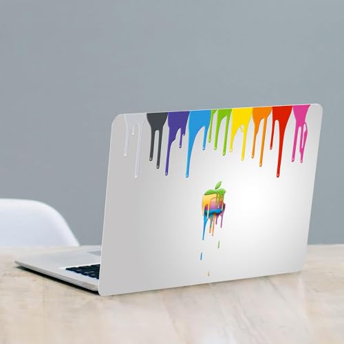 Coque MacBook Pro 16 A2141 rigide en plastique avec protection clavier motif pigment coloré - 5