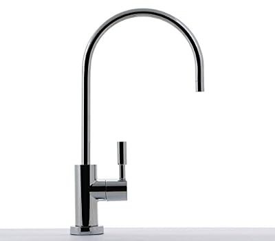 Hydronix LF-EC25-CP Modern Ceramic RO Reverse Osmosis or Filtered Water Faucet, Chrome