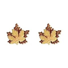E1:Maple Leaf Stud Earrings