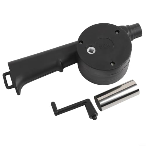 Manuale per soffietto barbecue per un'efficiente assistenza alla combustione per aumentare la combustione di carbone e legna da ardere 25 10 5 cm Strumento portatile (soffianti manuali)