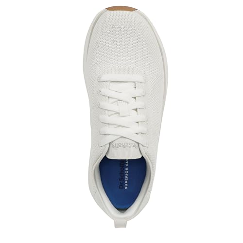 Dr. Scholl's Women's Feel Support Sneaker White Fabric 7.5 M - image 5