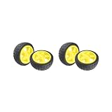 Lot de 2 roues de voiture intelligentes pour châssis, roues, roues, roues, roues, roues