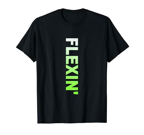 �O���[���J���[ Flexin ' Green Graphic T�V���c