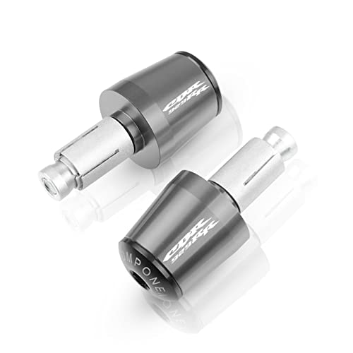 Embouts et poignées de guidon CBR929RR 2000 finition aluminium usiné gris