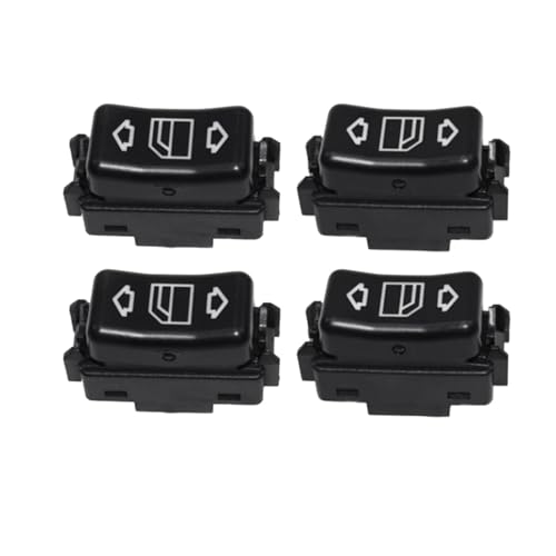 Bouton de commande de vitre électrique pour voiture ancienne W124 W126 W201 de console centrale