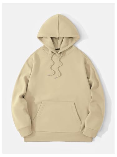 SOLY HUX Men's Letter Graphic Hoodies Drawstring Long Sleeve Pullover Sweatshirt with Pocket2