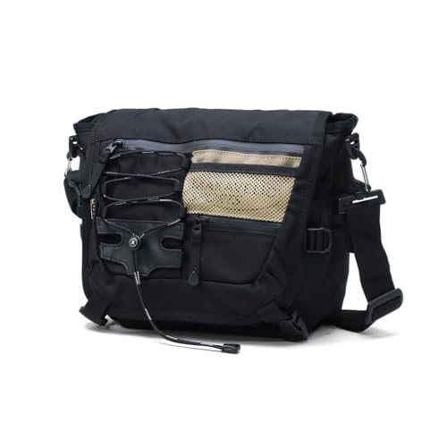 [�}�L���x���b�N] SQUAD SUPPLY SHOULDER BAG BLACK/BEIGE(602)
