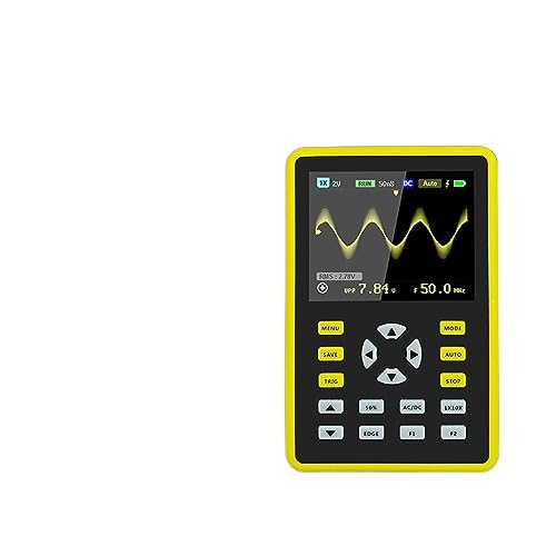 Digital Oscilloscope, 5012H Handheld Mini Digital Oscilloscope 500MS/s Sampling Rate 100MHz Analog Bandwidth for The Maintenance and R&D Education Industry
