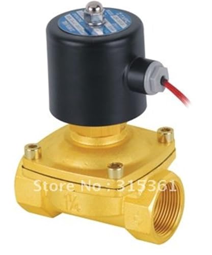 Électrovanne 1.25 Pouces laiton normalement ouverte 2W350