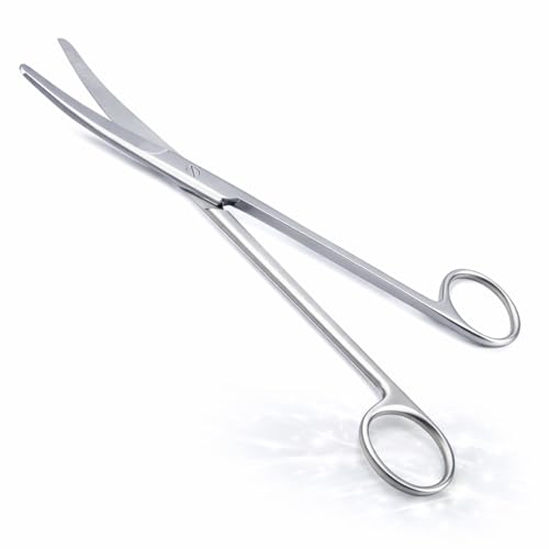 Image of Mayo Scissors Curved B /B 8.5 Inch | Surgical Stainless Steel Instrument for Tissue Dissection & Cutting in Medical Procedures