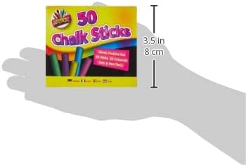 ART BOXChalks - Assorted Colours (Pack of 50)