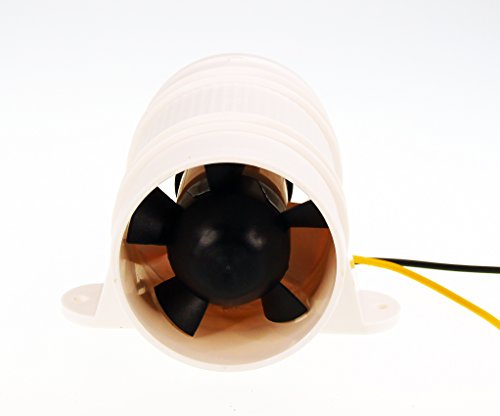 Marine High Performance White Turbo In Line Bilge Blower 3" Diameter 12V By Pactrademarine #TOP2