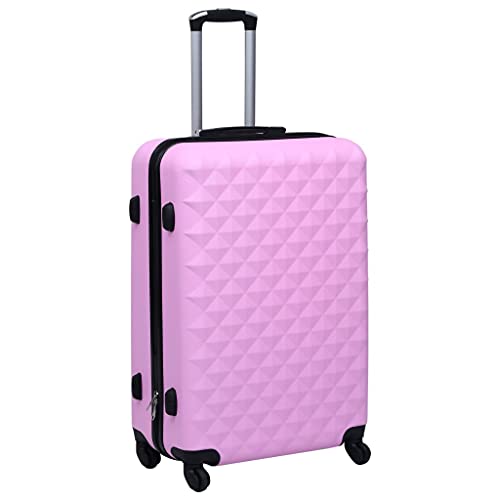 Stylish Hardcase Trolley Set for Stress-Free Travel, Lightweight & Durable, Every Journey, Pink2