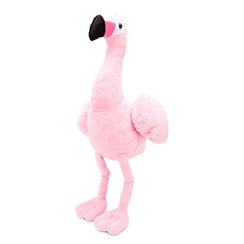 Zappi Co Weich gefülltes Kuscheltier für Kinder Flamingo Plüschtier (64 cm Höhe) Safari-Tiere Kollektion Plüschteddy Neugeborenes erstes Kind