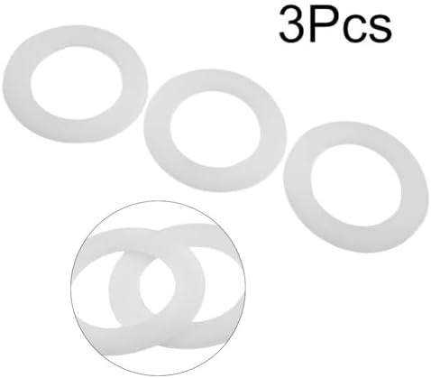 Replacement Dual Flush Seal 3PCS for Glacier Bay Toilet 83SGB 039961011794 Toilet Flush Valve Seal Washer Repair Kit Restores Flush Performance - 1