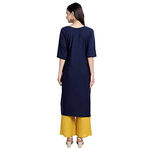 Image of Women's Crepe Regular Kurta