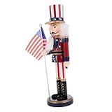 Marioneta de cascanueces para navidad: soldados de madera vestidos con varios estilos añaden un especial a las actividades navideñas, adornos de cascanueces
