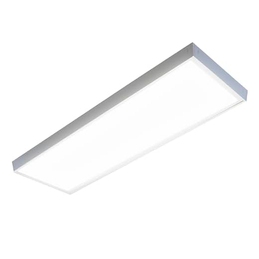 LUXULA LED Deckenleuchte lang 120cm - 36W, 4000K Neutralweiß, 3600lm – LED Panel 120x30cm inkl. 230V Netzteil – Flache LED Deckenlampe für Wohnzimmer, Schlafzimmer, Küche, Büro - 120x30x6,4cm